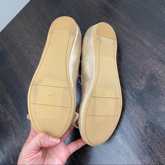 Harper Canyon Girls Flats with Bow in Gold colour - size 4M - Picture 5 of 10